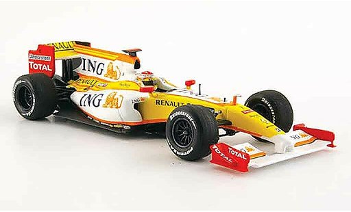 Renault F1 2009 1/43 Minichamps f 1 showcar no.7 diecast model cars