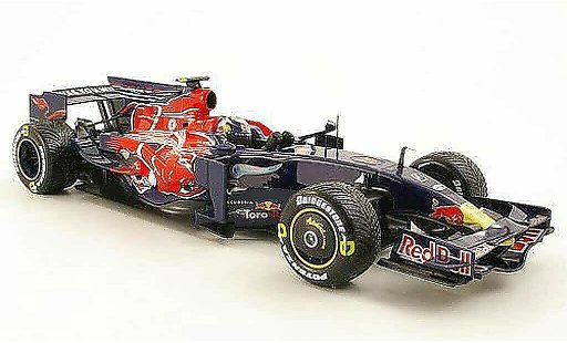 Toro Rosso STR3 Base 1/18 Minichamps no.15 red bull s.vettel gp italien 2008 diecast model cars