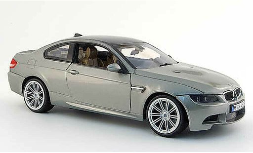 Bmw M3 Coupe 1/18 Mondo Motors E92 grey 2008 diecast model cars