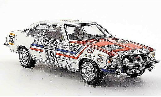 Opel Commodore B 1/43 Schuco gs e no.39 rallye england 1973 diecast model cars
