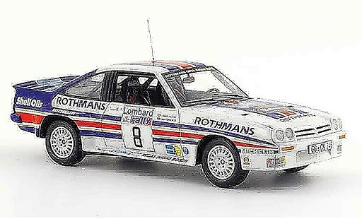 Opel Manta B B 1/43 Schuco 400 no.8 rothmans rallye england 1983 diecast model cars