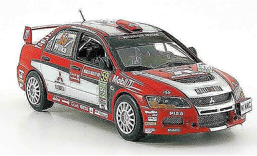 Mitsubishi Lancer Evolution IX 1/43 Vitesse Gr.N No. 59 PWRC Rally England 2007 diecast model cars