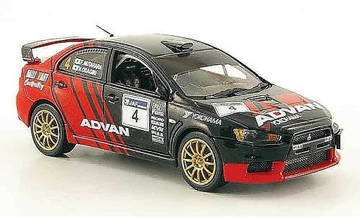 Mitsubishi Lancer Evolution IX 1/43 Vitesse No.4 Advan Rally Shinshiro 2008 diecast model cars