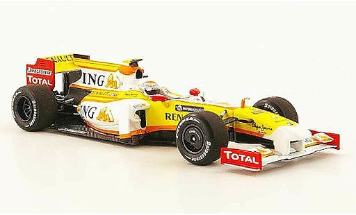 Renault F1 2009 1/43 Minichamps r 29 no.8 ing piquet diecast model cars