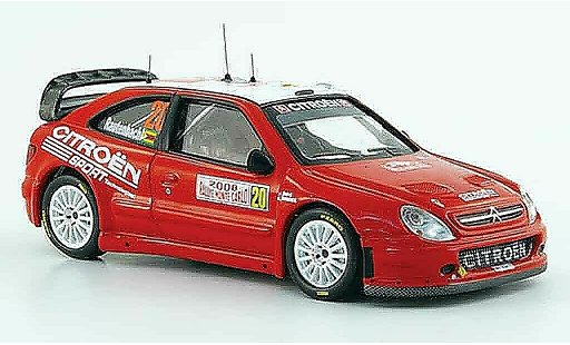 Citroen Xsara WRC 2008 1/43 IXO no.20 rautenbach senior rallye monte carlo diecast model cars