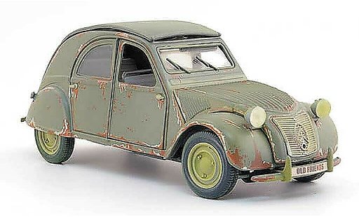 Citroen 2CV Berline 1/18 Maisto grey rouille 1952 diecast model cars