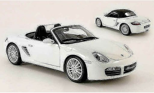 Porsche 718 S 1/18 Kyosho white diecast model cars
