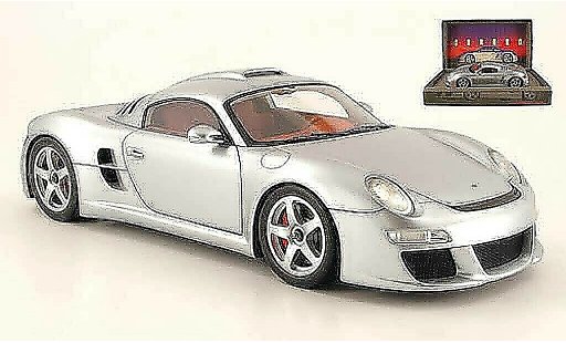 Porsche 911 RUF 1/18 Spark Porsche 911 ctr 3 grey diecast model cars