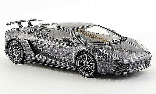 Lamborghini Gallardo Superleggera 1/43 Kyosho grey diecast model cars