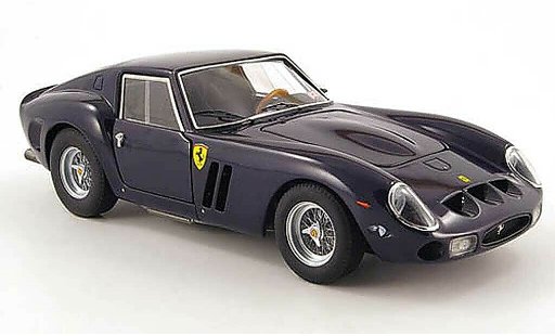 Ferrari 250 GTO 1/18 Hot Wheels Elite blue vanilla sky diecast model cars