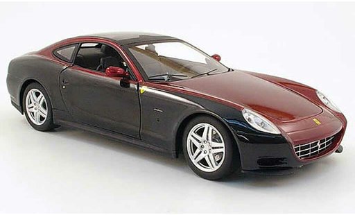 Ferrari 612 Sessanta 1/18 Hot Wheels black/red diecast model cars