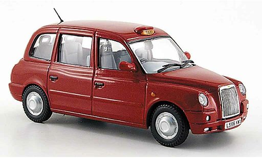 Austin TX4 taxi 1/43 Oxford red diecast model cars