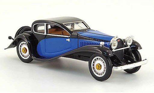 Bugatti 50 coupe 1/43 Rio black/blue 1933 diecast model cars