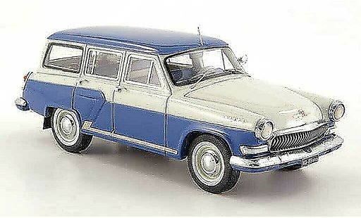 Wolga M22 Base 1/43 Neo blue/grey 1960 diecast model cars