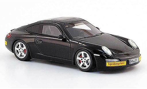 Porsche 911 RUF 1/43 Spark E black 2008 diecast model cars