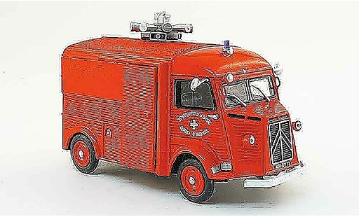Citroen Type HY pompiers 1/43 Eligor van pompier 1958 diecast model cars