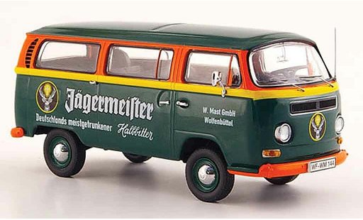Volkswagen Combi A 1/43 Schuco t 2a bus jagermeister diecast model cars