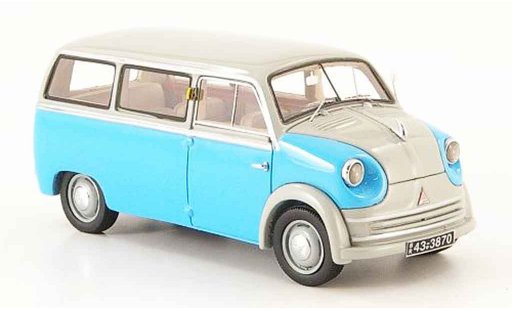 Lloyd LT 500 1/43 Neo 600 blue grey 1955 diecast model cars