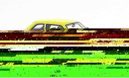 Opel Ascona B SR 1/43 Neo yellow 2 turig liavec. auflage 300 1980 diecast model cars