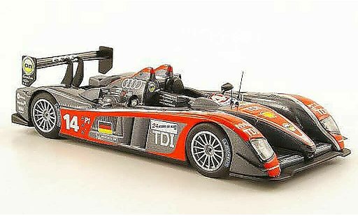 Audi R10 course 1/43 IXO 2009 TDI No.14 24h Le Mans diecast model cars
