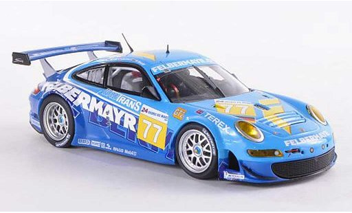 Porsche 911 GT3 RSR 1/43 Minichamps 2009 No.77 Felbermayr 24h Le Mans Lieb/Lietz/Henzler diecast model cars