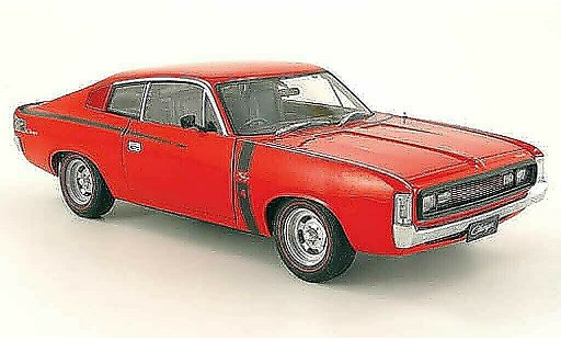 Chrysler Charger Coupe 1/18 Autoart e49 red diecast model cars