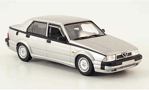 Alfa Romeo 75 3.0 v6 1/43 Minichamps america grey metallisee 1987 diecast model cars