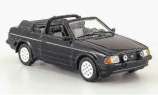 Ford Escort XR3 1/43 Minichamps Convertible black 1983 MK3 diecast model cars
