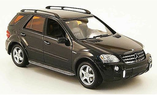 Mercedes Classe M AMG 1/43 Minichamps ML 63 (W 164) black 2006 diecast model cars