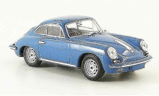 Porsche 356 1963 1/43 Minichamps C Carrera 2 blue diecast model cars