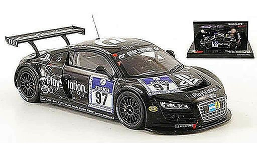 Audi R8 lms 1/43 Minichamps 2009 No.97 Playstation 24h Nurburgring diecast model cars