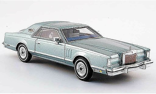 Lincoln Continental 1979 1/43 Premium X MK V green diecast model cars