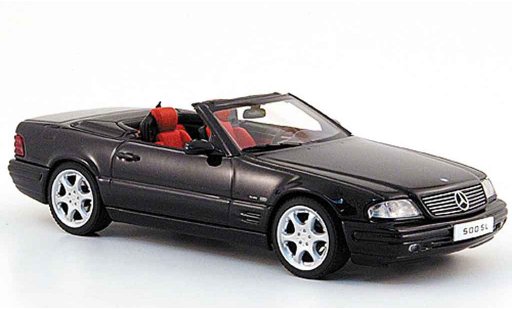 Mercedes Classe SL 500 1/43 Autoart black Final Edition diecast model cars