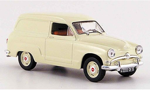 Simca Aronde Kasten 1/43 Norev van beige 1954 diecast model cars
