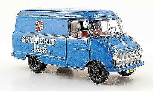 Opel Blitz Base 1/43 Starline vanwagen a blue semperit 1960 diecast model cars