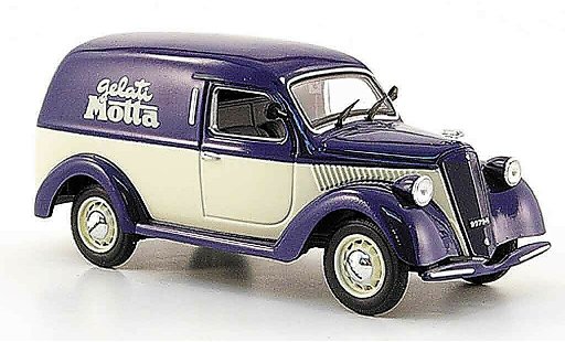 Lancia Ardea Base 1/43 Starline 800 furgoncino blue white gelati motta 1951 diecast model cars