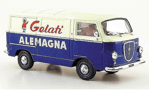 Lancia Jolly Base 1/43 Starline blue white gelati alemagna 1962 diecast model cars