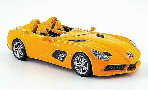 Mercedes SLR Stirling Moss 1/43 Minichamps McLaren (Z 199) orange 2009 diecast model cars