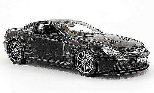 Mercedes B 65 1/18 Minichamps amg black series (r230) black 2009 diecast model cars