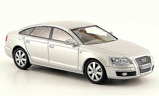 Audi A6 berline 1/43 Solido grey metallisee 2006 diecast model cars
