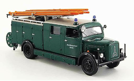 Magirus SLG Base 1/43 Yat Ming S 3000 Feuerschutz. Berlin MCW 1941 diecast model cars