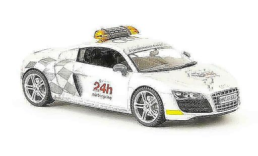 Audi R8 v10 1/43 Schuco 2009 Fuhrungsfahrzeug I 24h Nurburgring diecast model cars