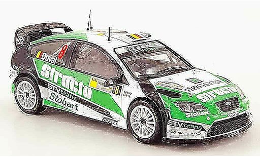 Ford Focus RS WRC 1/43 ixo 07 No.8 Structo Rally Germany 2008 diecast model cars