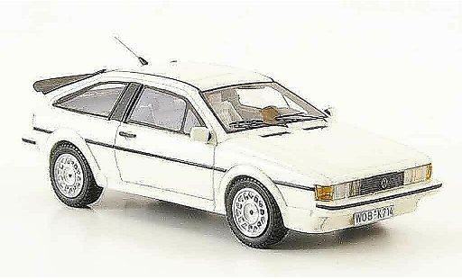 Volkswagen Scirocco GT 1/43 Neo ii scala white 1990 diecast model cars