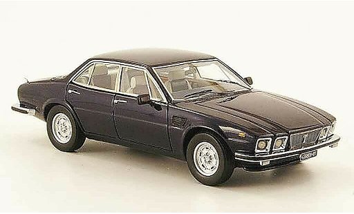 De Tomaso Deauville Berline 1/43 Neo blue 1978 diecast model cars