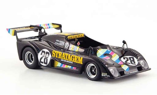 Lola T294 1977 1/43 Bizarre ROC No.28 Stratagem 24h Le Mans diecast model cars