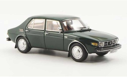 Saab 99 Base 1/43 Neo green 4-turig diecast model cars