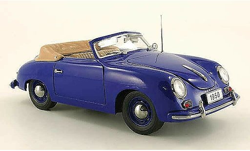 Porsche 356 1950 1/18 Signature cabriolet blue (premium) diecast model cars