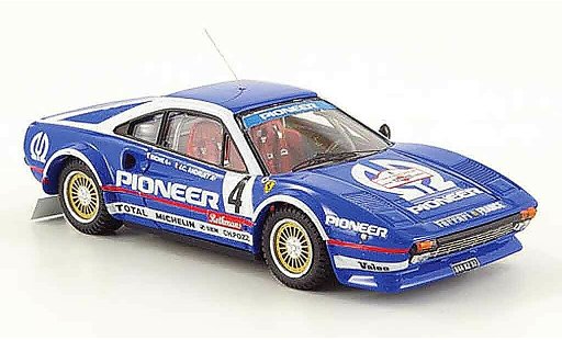 Ferrari 308 GTB 1/43 Best no.4 pioneer tour de france 1982 diecast model cars