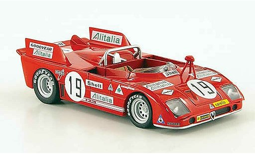Alfa Romeo 33.3 tt3 1/43 M4 1972 TT No.19 24h Le Mans diecast model cars